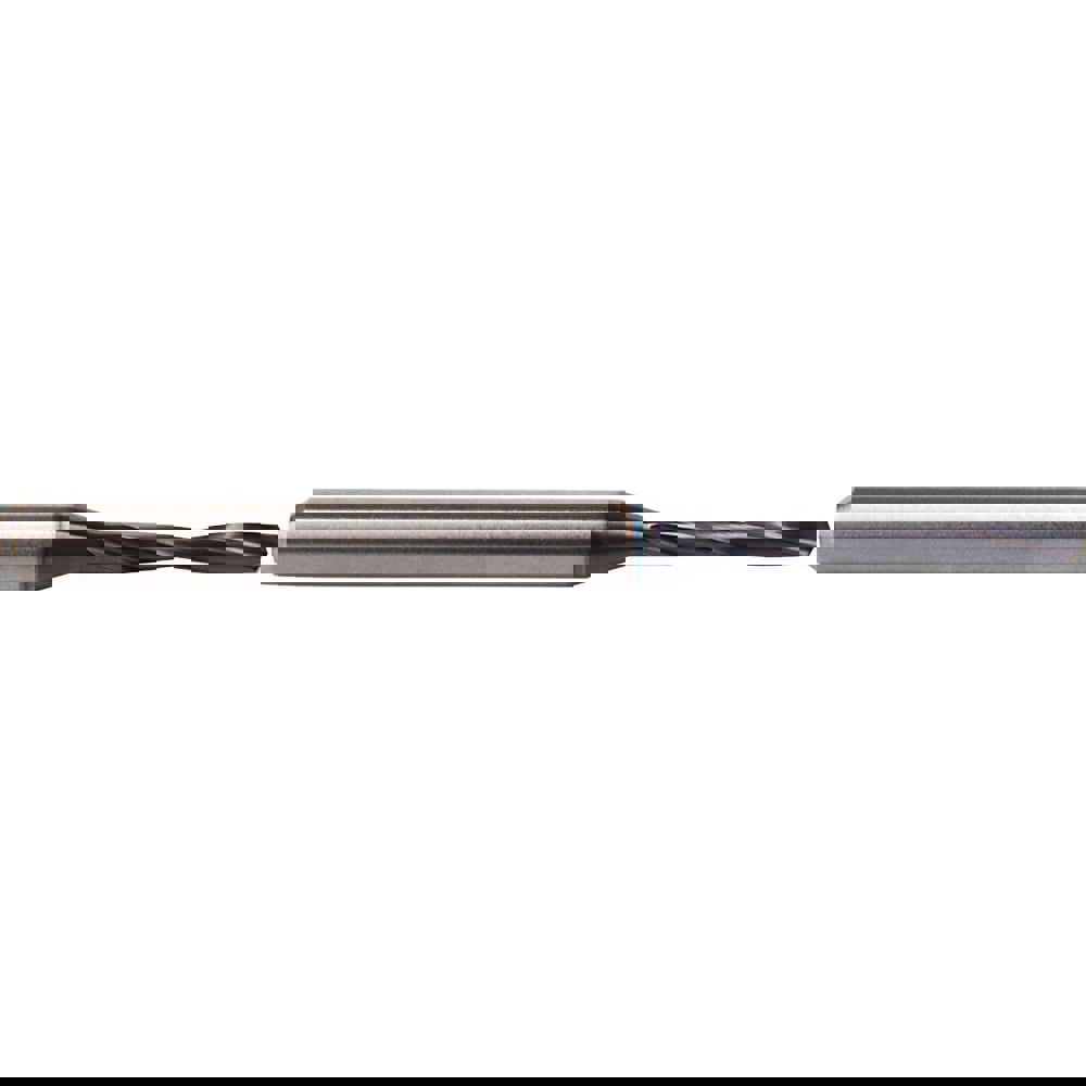 Micro Drill Bit: 1.35 mm Dia, 135 deg Point, Solid Carbide